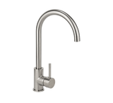 2023 Brushed Gunmetal Goose neck Swivel Kitchen tap stainless steel PVD plated