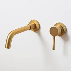 2023 Deep Burnished Gold Brushed mixer WELS WaterMark  round taps wall faucet basin