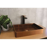 2020 New Burnished Gunmetal brass gold bench top mount basin sink