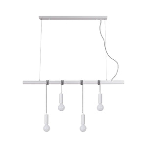 Bikkel 4 Lights Pendant Light - White