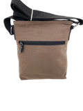 FIB Byron Canvas Sling Bag Shoulder Travel - Brown