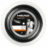 Head Sonic Pro 17g Tennis String Reel 200m 1.25mm Control Comfort - Black