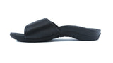 Axign Orthotic Slides Slip On Thongs Slippers Flip Flops - Black - EUR 40 (Mens UK7/Ladies US9)