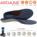 ARCHLINE Orthotics Insoles Balance Full Length Arch Support Pain Relief - EUR 40