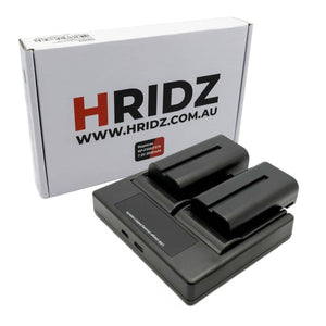 Hridz NP-F550 Battery Charger Set Compatible with Sony NP-F series