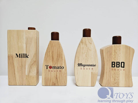 Sauce and milk set 4 pcs