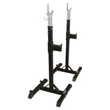 Squat Rack Stand Pair Bench Press Weight Lifting Barbell