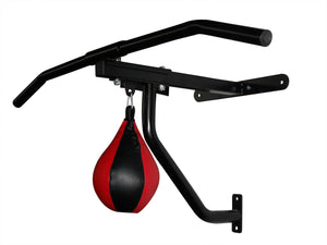 Wall Chin Up Pull Up Bar Punching Bag SpeedBall Station