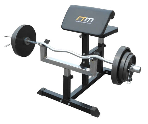 Preacher Curl Bench Weights Commercial Bicep Arms