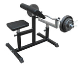 Preacher Curl Bench Weights Commercial Bicep Arms