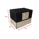 36" Pet Dog Crate with Waterproof Cover