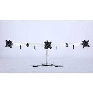 Triple Tilt LCD Monitor Mount Freestanding Desktop Stand