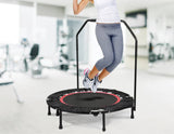 Mini Rebounder Trampoline With Handle Rail