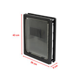 Pet Cat Dog Safe Security Flap Locking Door