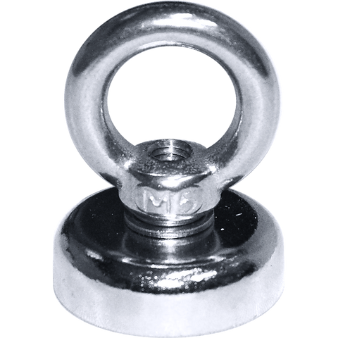 12Kg SALVAGE Strong MAGNET N52 Neodymium Eyebolt Circular Ring