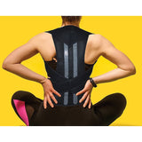 Lower Back Brace Unisex Posture Corrector Lumbar Support - Medium