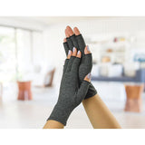 Arthritis Gloves Compression Joint Finger Hand Wrist Support Brace - Small