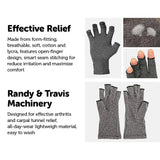 Arthritis Gloves Compression Joint Finger Hand Wrist Support Brace - Small