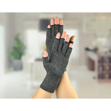 Arthritis Gloves Compression Joint Finger Hand Wrist Support Brace - Large