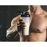 10x 700ml GYM Protein Supplement Drink Blender Mixer Shaker Shake Ball Bottle