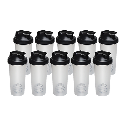 10x 700ml GYM Protein Supplement Drink Blender Mixer Shaker Shake Ball Bottle