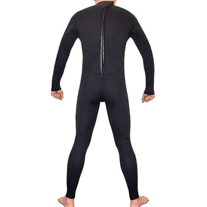 Mens Steamer Wetsuit Long Sleeve/Leg 3mm Neoprene Wet Suit - Large