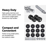 35KG Dumbbell Adjustable Weight Set