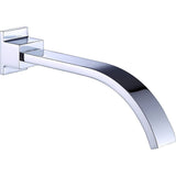 180mm Bath Spout Polished Chrome Finish