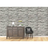 Wallpaper Brick Pattern 3D Textured Non-woven Wall Paper Roll