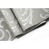 Wallpaper Silver Flower Pattern Non-woven Wall Paper Roll