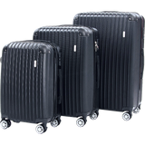 Delegate Suitcases Luggage Set 20" 24" 28"Carry On Trolley TSA Travel Bag