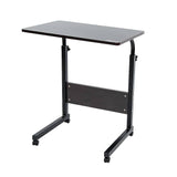 Mobile Laptop Desk Bed Stand Computer Table Adjustable Notebook Bedside Table