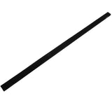 2.4m (8FT) Gymnastics Folding Balance Beam Black Synthetic Suede