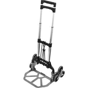 Stair Climbing Trolley 6 Wheels Aluminium Folding Hand Cart Climb Steps