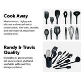 11pcs Kitchen Utensil Set Silicone Heat-Resistant Non-Stick Kitchen Utensils kit