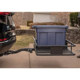 Car Luggage Basket Trailer Hitch Cargo Carrier