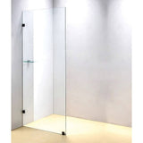 800 x 2100mm Frameless 10mm Safety Glass Shower Screen