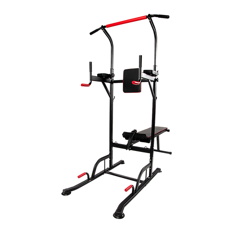 Power Tower Pull Up Weight Bench Dip Multi Station Chin Up Home Gym Equipment