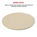 38cm XL Pizza & Baking Stone for BBQ/Oven/Grill