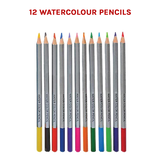 Art Sketch Pencils Oil Drawing Colouring Graphite Charcoal Pencil Set 72pcs/set