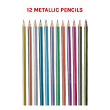 Art Sketch Pencils Oil Drawing Colouring Graphite Charcoal Pencil Set 72pcs/set