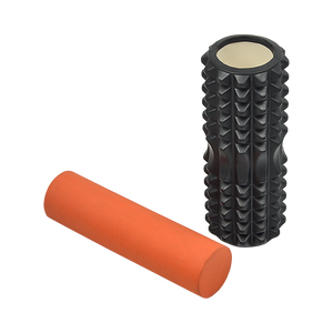 2 IN 1 Physio EVA PVC Foam Yoga Roller Gym Back Training Exercise Massage