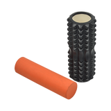 2 IN 1 Physio EVA PVC Foam Yoga Roller Gym Back Training Exercise Massage