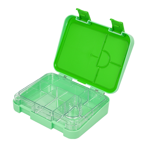 Bento Lunch Box Kids Leakproof Food Container School Picnic - Green