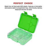 Bento Lunch Box Kids Leakproof Food Container School Picnic - Green