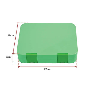 Bento Lunch Box Kids Leakproof Food Container School Picnic - Green