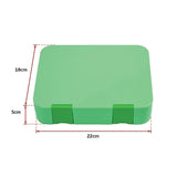 Bento Lunch Box Kids Leakproof Food Container School Picnic - Green