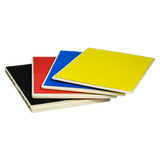 Martial Arts Supply Rebreakable Board Taekwondo, MMA, Karate-Set: Yellow, Blue, Red & Black