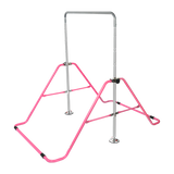 Kids Gymnastics Bars Training Horizontal Bar Monkey Kip Bar Pink