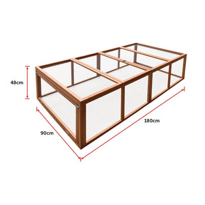 Chicken coop LARGE Run Guinea Pig Cage Villa Extension Rabbit hutch house pen